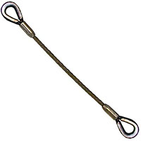 Thimbled Eye Wire Rope Slings
