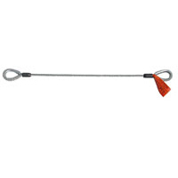 1/2 x 12' Standard Eye Wire Rope Sling with Crosby Sliding Choker Hook  (3800 lbs Choker Capacity)(6x25 Steel Core Wire Rope)