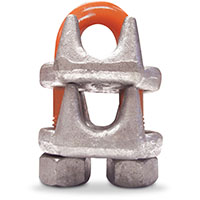 Wire Rope Clamp - Hot Dipped Galvanized • Hiawatha Fasteners