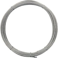Swaged 6x26 Logging Drumline Cable 1/2" x 75' (34,800 Breaking Strength) (Galvanized)