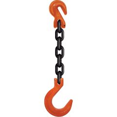 CM 1/2" x 10' Type SFG 1-Leg Grade 100 Chain Sling (Foundry Hook / Grab Hook)