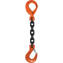 CM 1/2" x 13' Type SSSL 1-Leg Grade 100 Chain Sling (Sling Hook / Self-Locking Hook)