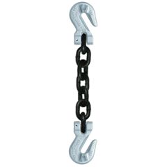 Crosby 1/2" x 10' Type SGG 1-Leg Grade 100 Chain Sling (Grab Hook Both Ends)