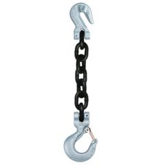 Crosby 1/2" x 10' Type SSG 1-Leg Grade 100 Chain Sling (Sling Hook / Grab Hook)