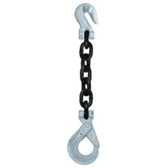 Crosby 1/2" x 10' Type SSLG 1-Leg Grade 100 Chain Sling (Self-Locking Hook / Grab Hook)