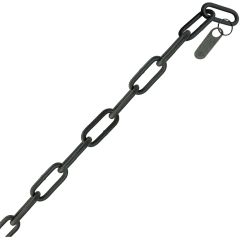 Peerless 1/2" x 5' Grade 80 Theatrical Rigging Alloy Chain (TRAC) Chain with Certification Tag