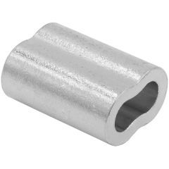1/16" Zinc Plated Copper Swage Sleeve