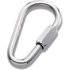 Quick Link Pear 1/2" - Zinc Plated
