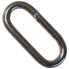 7/16" #2440 Oval Spring Hook - Zinc Plated