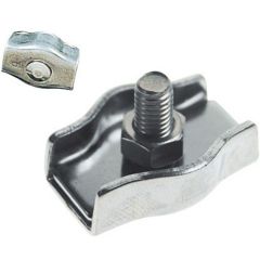 1/16" - 3/32" Type 304 Stainless Steel Simplex Wire Rope Clip
