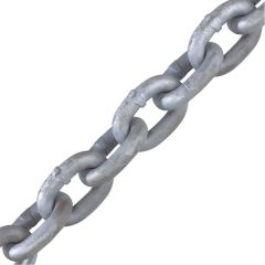 Grade 30 Proof Coil Chain Hot Dip Galvanized 3/16" x 250' Made in USA