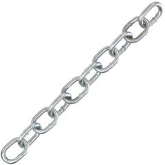 Passing Link Chain Electro Galvanized 4/0X100'