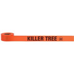 Glo Orange 'Killer Tree' Flagging Tape - 1-1/2" x 150'