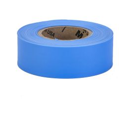 Tundra Heavy Duty Glo Blue Flagging Tape - 1-3/16" x 150'