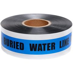 Blue 'Water Line' Underground Detectable Tape - 2" x 1000'