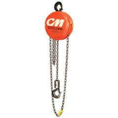 CM® Cyclone Hand Chain Hoist 1-1/2 Ton W/ 20' Lift
