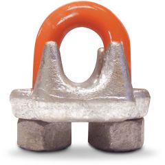 CM 3/8" Drop Forged Wire Rope Clip - Hot Dip Galvanized - Pack of 2