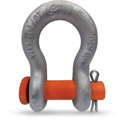 CM 1/2" Super Strong Round Pin Anchor Shackle (WLL 3 ton) (Hot Dip Galvanized)