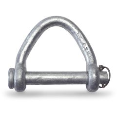 CM 5" Round Pin Web Sling Shackle (WLL 9 ton)