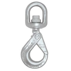 Crosby 1/2" S-13326 Grade 100 Alloy Swivel SHUR-LOC® Hook with Bearing
