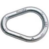 Crosby 1" G-341 Forged Carbon Pear Link - Hot Dip Galvanized