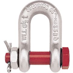Crosby 1/4" G-2150 Bolt Type Chain Shackle (WLL 0.50 ton)
