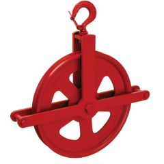Crosby T-350-R 10" Gin Block for 1" Rope (Roller Bearing)