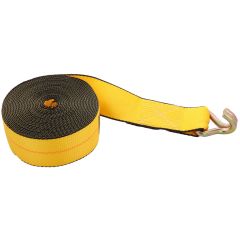 Kinedyne 3" x 30' Winch Strap with Wire Hook (3335 lb WLL)