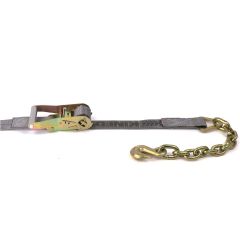 Kinedyne 2" x 27' Rhino MAX Ratchet Strap with Chain Anchors (4000 lb WLL)
