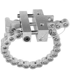 Light Source Chain Pole Clamp - Silver