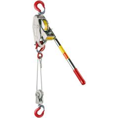 Lug-All Cable Hoist 1-1/2 Ton 5' Lift - Gate Hook