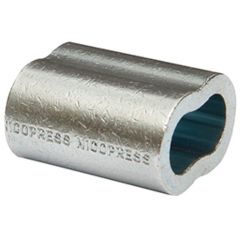 Nicopress 1/4" Zinc Plated Copper Swage Sleeve