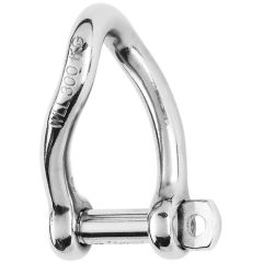 Wichard Type 316 Stainless 5/16" Self-Locking Twisted Shackle (WLL 1320 lbs)