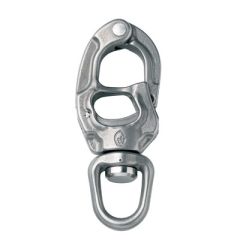 Wichard 2.91" HR Stainless Trigger Release Snap Shackle with Universal Swivel Eye (WLL 2425 lbs)