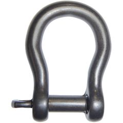 Wichard 316 Stainless Self-Locking Bow Shackle 13/32" - Black