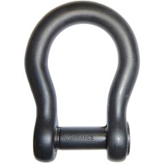 Wichard 316 Stainless Self-Locking Allen Bow Shackle 15/32" - Black
