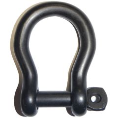 Wichard 316 Stainless Captive Pin Bow Shackle 13/32" - Black