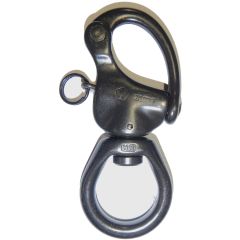 Wichard HR Stainless Large Bail Snap Shackle 4-1/8" - Black