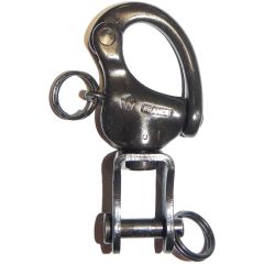 Wichard HR Stainless Swivel Clevis Snap Shackle 2-3/4" - Black