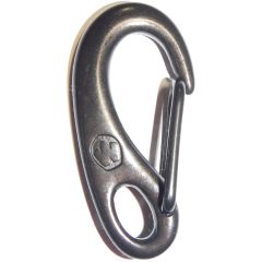 Wichard 316L Stainless Safety Snap Hook 2" - Black