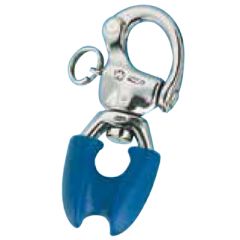 Wichard 3.75" HR Stainless Pin Release Snap Shackle with Swivel Thimble Eye (WLL 2116 lbs)