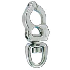 Wichard 3.35" Titanium Trigger Release Snap Shackle with Swivel Eye (WLL 2646 lbs)