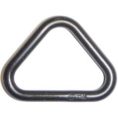 Wichard 316L Stainless Triangle Ring 5/32" - Black