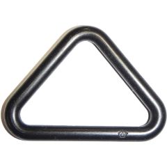 Wichard 316L Stainless Triangle Ring 1/4" - Black
