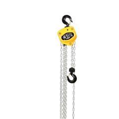 AMH CB010-20-18ZV Badger Manual Hand Chain Hoist 1 Ton 20' Lift with Overload Protection
