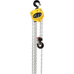 AMH CB015-20-18ZV Badger Manual Hand Chain Hoist 1-1/2 Ton 20' Lift with Overload Protection