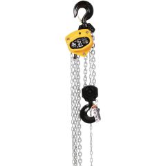 AMH CB030-10-08ZV Badger Manual Hand Chain Hoist 3 Ton 10' Lift with Overload Protection
