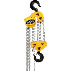 AMH CB100-10-08ZV Badger Manual Hand Chain Hoist 10 Ton 10' Lift with Overload Protection
