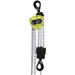 AMH MA040-10-08UL Manual Hand Chain Hoist 4 Ton 10' Lift (Self-Locking Hooks)