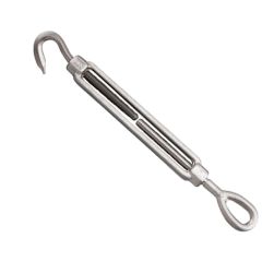 Forged Eye & Hook Turnbuckle 1/2" x 6" - Type 316 Stainless Steel